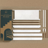 Bme Vivian 14 Inch Deluxe Bed Frame with Headboard, Rustic & Scandinavian Style with Solid Acacia Wood, No Box Spring Needed, 12 Strong Wood Slat Support, Easy Assembly, King, Rustic Golden Brown