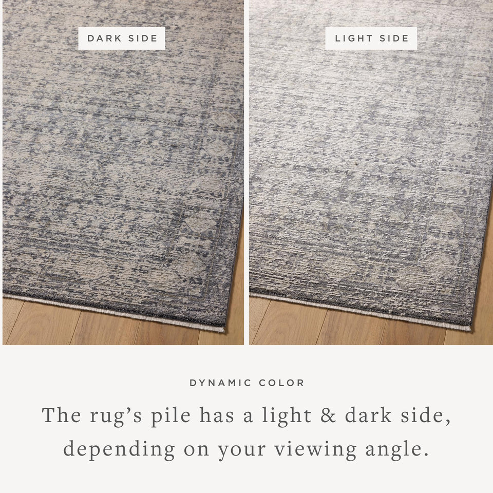 Loloi Amber Lewis Alie Collection ALE-03 Taupe/Dove 7'-10'' x 10', .13'' Pile Height, Area Rug