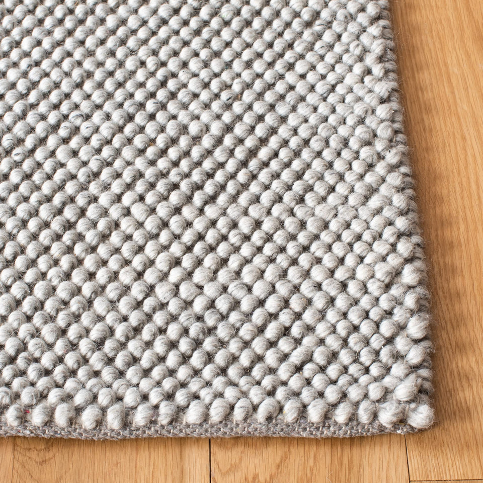 SAFAVIEH Area Rug 8x10 - Natura Collection - Large - Beige & Ivory, Handmade Wool Blend, Textured Design, Ideal for Living Room, Bedroom, Dining Space (NAT425B)