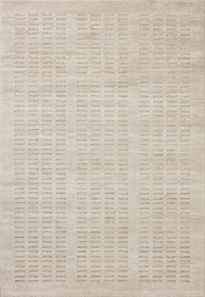 Loloi Amber Lewis Monty Collection MOT-01 Ivory/Taupe 9'-2" x 13', .50" Pile Height, Area Rug