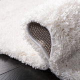 SAFAVIEH Area Rug 8x10 - California Shag Collection - Large - Beige, Non-Shedding & Easy Cleaning, Ultra Plush Thick Pile, Ideal for Living Room, Bedroom, Dining Space (SG151-1313)