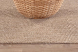 CAMILSON Easy Jute Rug 10x14, Indoor Outdoor Natural Color Fiber Area Rugs for Living Room Patio and Kitchen Rug, Sisal Boho Woven Design, Easy-Cleaning, Washable Outside Carpet Alfombras (10 x 14)