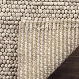 S & L Homes Wool Cotton Hand Woven Chunky Knit Popcorn Rug - Ivory Contemporary Area Rug for Living Room Bedroom (8' x 10' - Ivory)
