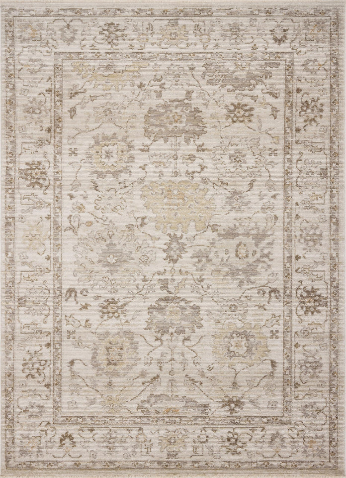 Loloi Magnolia Home by Joanna Gaines Pace Collection PAC-01 Natural/Stone 9'-6" x 12'-3" Area Rug