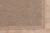 CAMILSON Easy Jute Rug 10x14, Indoor Outdoor Natural Color Fiber Area Rugs for Living Room Patio and Kitchen Rug, Sisal Boho Woven Design, Easy-Cleaning, Washable Outside Carpet Alfombras (10 x 14)