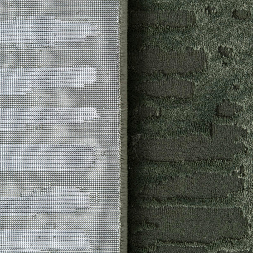 Revival Rugs Shell 5'3"x7'10" Washable Area Rug for Living Room Bedroom - 100% Recycled Oeko-TEX Certified, Medium Pile, Beige, Cream