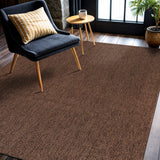 CAMILSON Easy Jute Rug 10x14, Indoor Outdoor Natural Color Fiber Area Rugs for Living Room Patio and Kitchen Rug, Sisal Boho Woven Design, Easy-Cleaning, Washable Outside Carpet Alfombras (10 x 14)