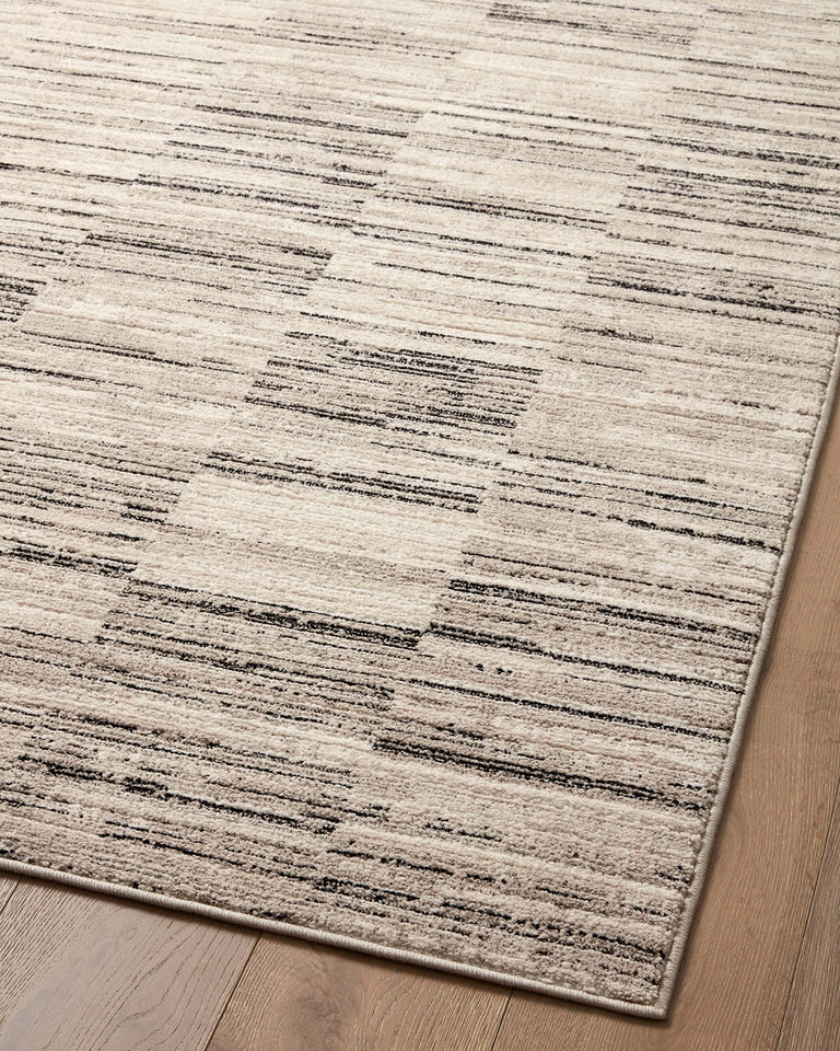 Loloi Darby Collection DAR-03 Sand/Charcoal 9'-2" x 13' Area Rug