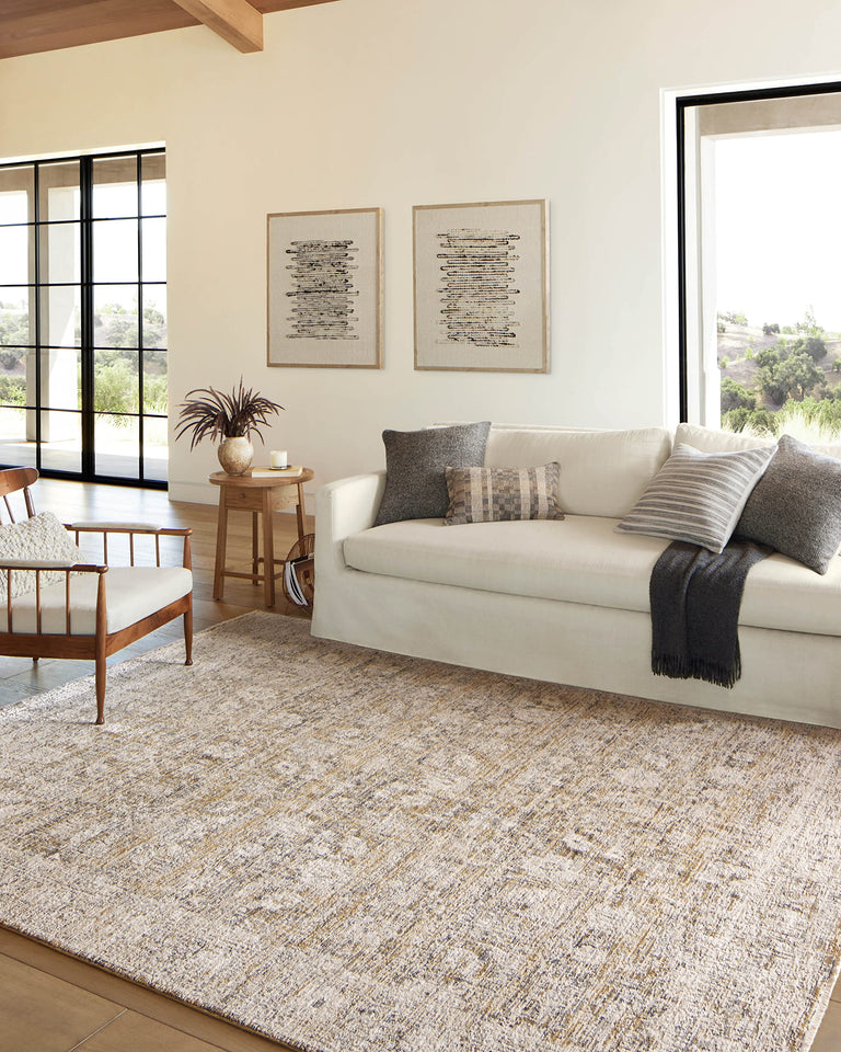 Loloi Amber Lewis Alie Collection ALE-03 Taupe/Dove 7'-10'' x 10', .13'' Pile Height, Area Rug
