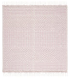 SAFAVIEH Area Rug 8x10 - Natura Collection - Large - Ivory, Handmade Wool, Moroccan Boho Fringe Design, Ideal for Living Room, Bedroom, Dining Space (NAT852B)