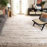 SAFAVIEH Area Rug 8x10 - Hudson Shag Collection - Large - Ivory & Beige, Non-Shedding & Easy Cleaning, Ultra Plush Thick Pile, Ideal for Living Room, Bedroom, Dining Space (SGH206B)