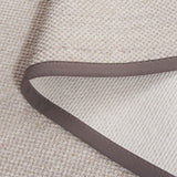 SAFAVIEH Area Rug 8x10 - Natural Fiber Collection - Large - Marble & Beige, Sisal, Woven Design with Border (NF143C)