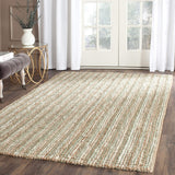 SAFAVIEH Area Rug 9x12 - Natural Fiber Collection - Large - Natural Brown, Handmade Jute, Farmhouse Style, Chunky Textured Thick Pile (NF447A)