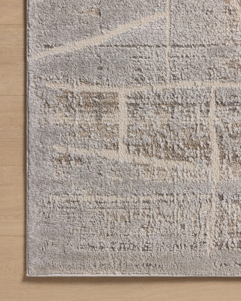 Loloi Amber Lewis Monty Collection MOT-01 Ivory/Taupe 9'-2" x 13', .50" Pile Height, Area Rug