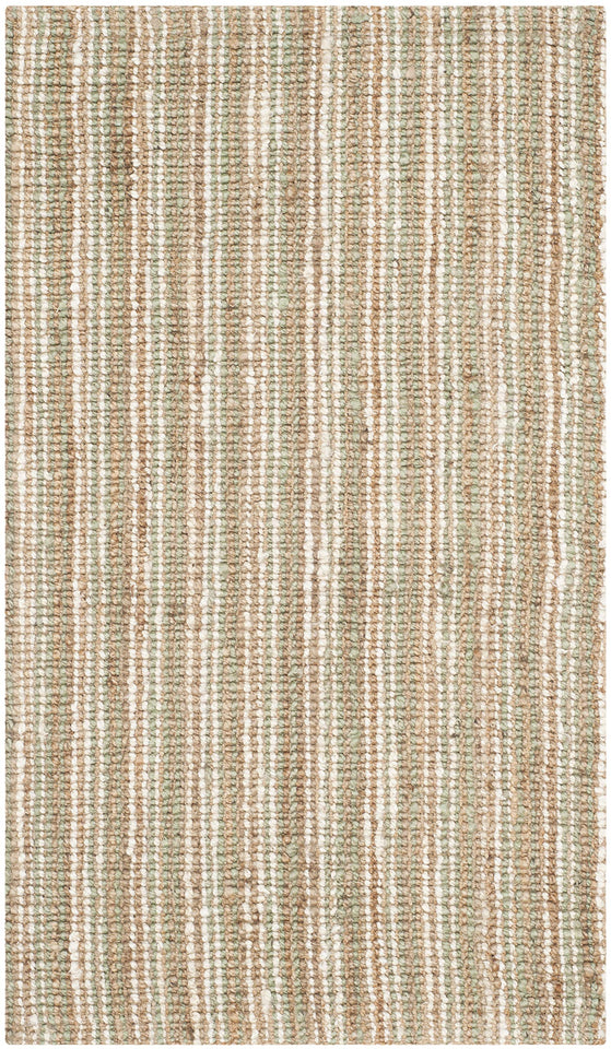 SAFAVIEH Area Rug 9x12 - Natural Fiber Collection - Large - Natural Brown, Handmade Jute, Farmhouse Style, Chunky Textured Thick Pile (NF447A)