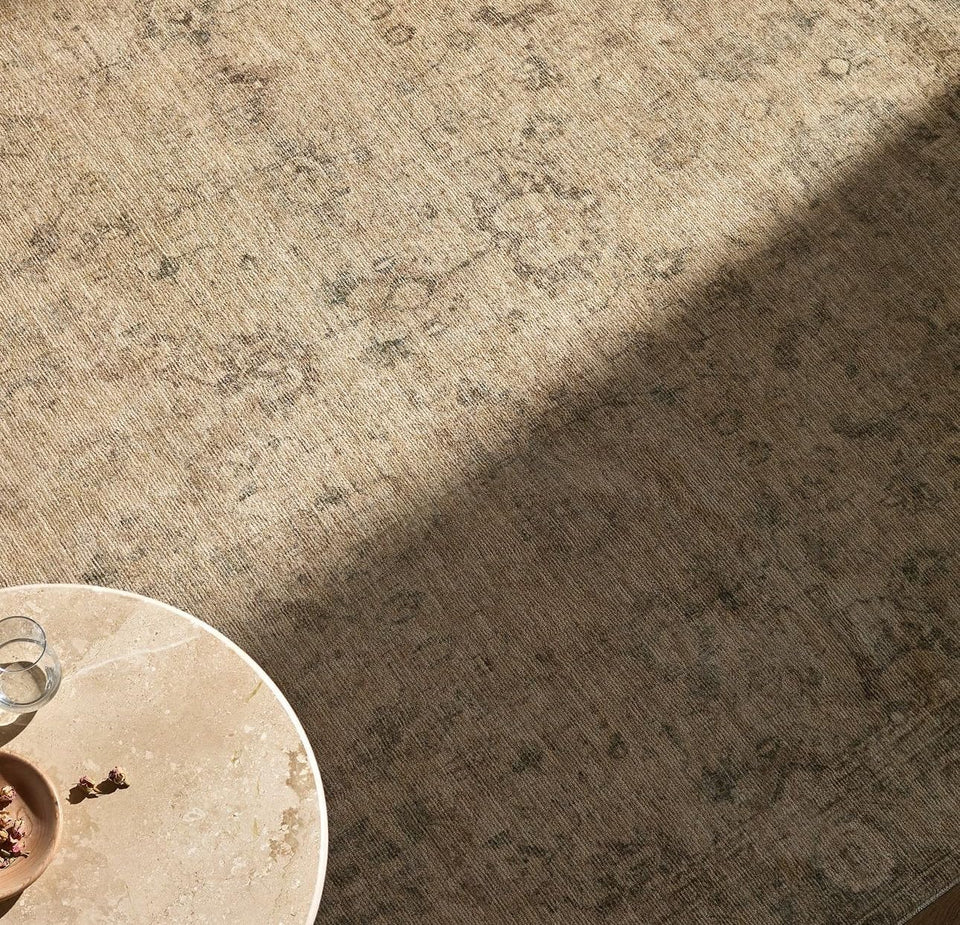 Livabliss x Galey Alix Fetscher V Vintage Damask Area Rug, 7'10" x 10' (8' x 10'), Dusy Sage