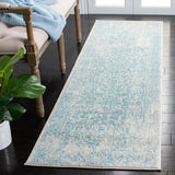 SAFAVIEH Evoke Collection Area Rug - 9' x 12', Ivory & Taupe, Oriental Distressed Design, Non-Shedding & Easy Care, Ideal for High Traffic Areas in Living Room, Bedroom (EVK256E)