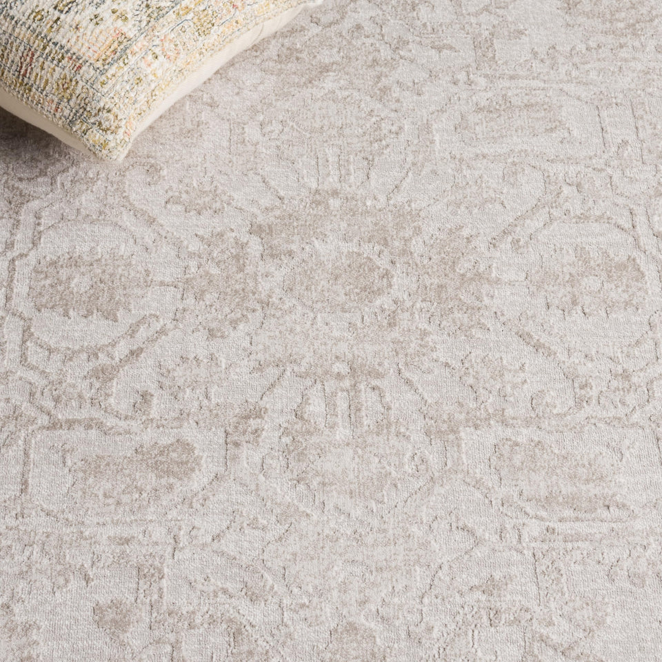 SAFAVIEH Area Rug 9x12 - Reflection Collection - Large - Cream & Ivory, Non-Shedding & Easy Cleaning, Ideal for Living Room, Bedroom, Dining Space (RFT665D)