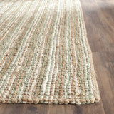SAFAVIEH Area Rug 9x12 - Natural Fiber Collection - Large - Natural Brown, Handmade Jute, Farmhouse Style, Chunky Textured Thick Pile (NF447A)