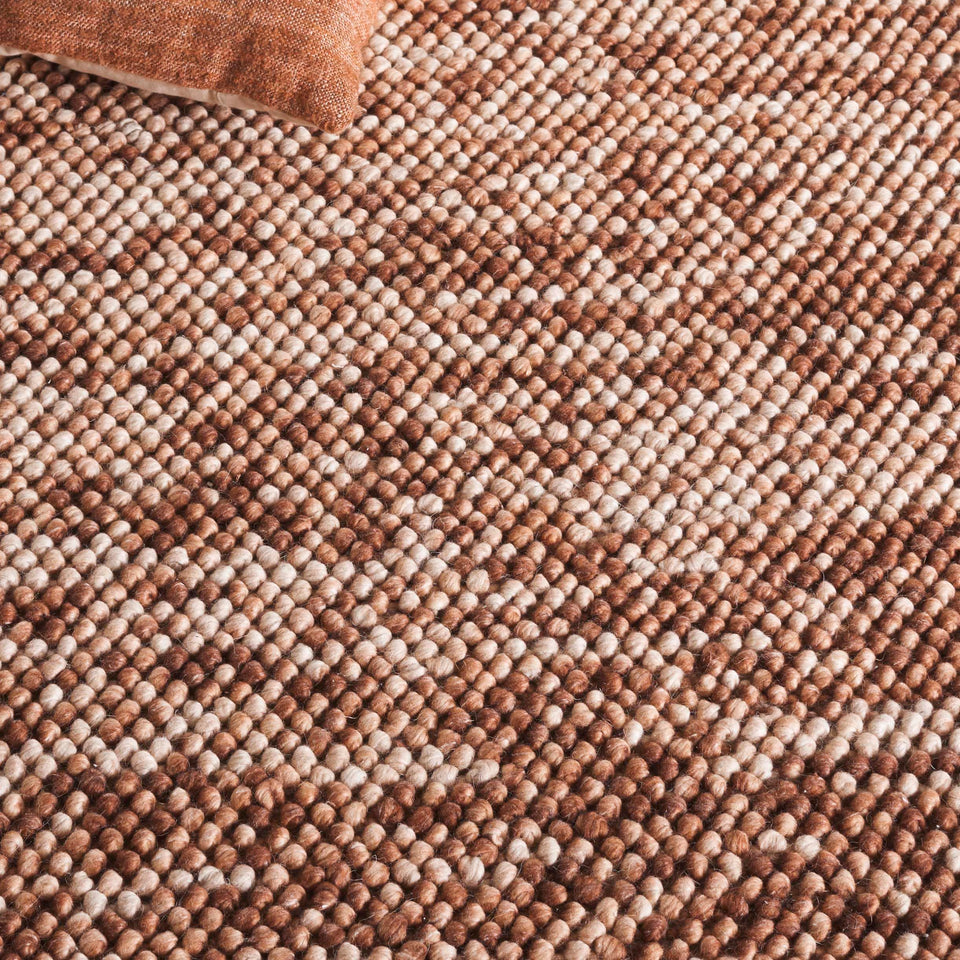 SAFAVIEH Area Rug 8x10 - Natura Collection - Large - Beige & Ivory, Handmade Wool Blend, Textured Design, Ideal for Living Room, Bedroom, Dining Space (NAT425B)