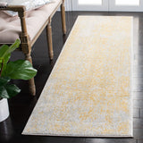 SAFAVIEH Evoke Collection Area Rug - 9' x 12', Ivory & Taupe, Oriental Distressed Design, Non-Shedding & Easy Care, Ideal for High Traffic Areas in Living Room, Bedroom (EVK256E)