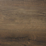 Walker Edison Portsmouth Classic 2 Glass Door TV Stand for TVs up to 80 Inches, 70 Inch, Dark Walnut