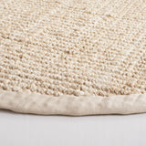 SAFAVIEH Area Rug 9x12 - Natural Fiber Collection - Large - Natural Brown, Handmade Jute, Farmhouse Style, Chunky Textured Thick Pile (NF747A)