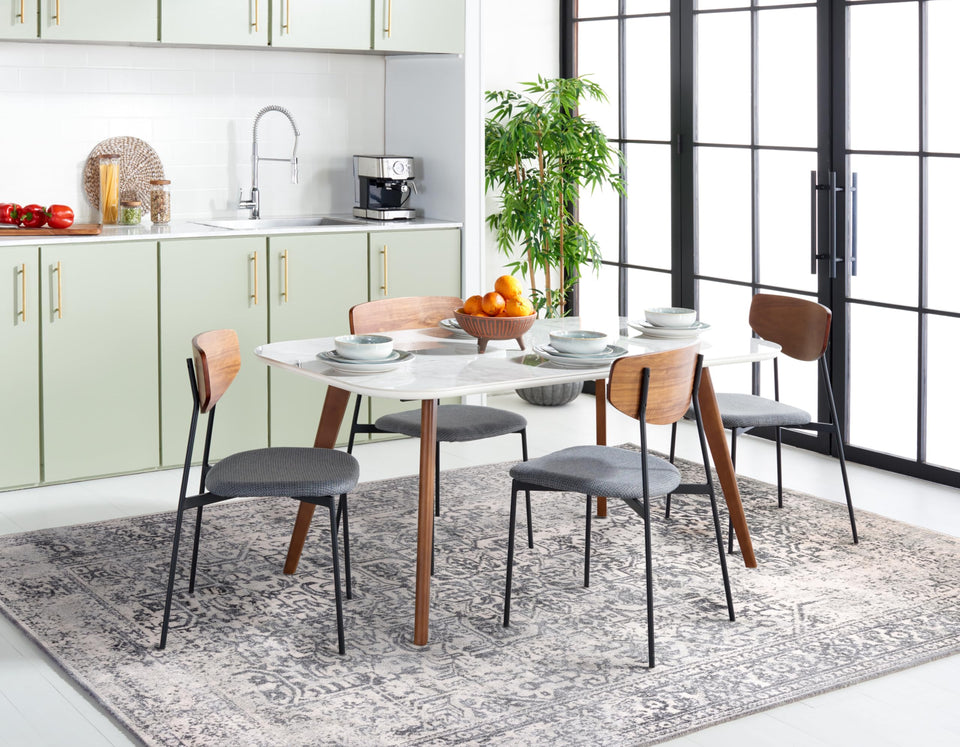 SAFAVIEH Evoke Collection Area Rug - 9' x 12', Ivory & Taupe, Oriental Distressed Design, Non-Shedding & Easy Care, Ideal for High Traffic Areas in Living Room, Bedroom (EVK256E)