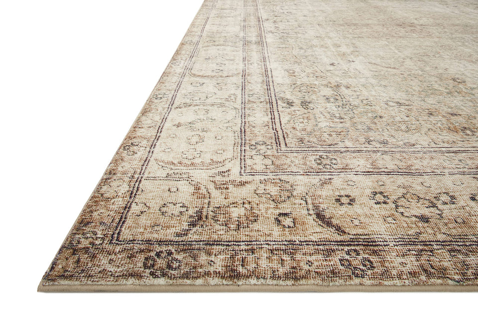 Loloi Margot Collection MAT-01 Antique/Sage 8'-6" x 11'-6" Area Rug, No-Shed Easy Clean Large Patterned Area Rug for Living Room, Bedroom, Dining Area