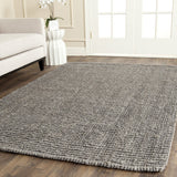SAFAVIEH Area Rug 9x12 - Natural Fiber Collection - Large - Natural Brown, Handmade Jute, Farmhouse Style, Chunky Textured Thick Pile (NF447A)