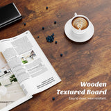 Sweetcrispy Coffee Table, Lift Top Coffee Tables for Living Room, Small Rising Wooden Dining Center Tables with Storage Shelf and Hidden Compartment, Brown