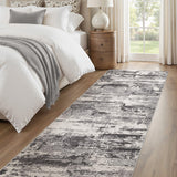 Area Rugs for Living Room: 12x15 Abstract Washable Rug Modern Neutral Large Soft Stain Resistant Non-Slip Backing Machine Table for Bedroom Dining Room Indoor Home Office Carpet - Gold Brown