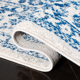 SAFAVIEH Evoke Collection Area Rug - 9' x 12', Ivory & Taupe, Oriental Distressed Design, Non-Shedding & Easy Care, Ideal for High Traffic Areas in Living Room, Bedroom (EVK256E)