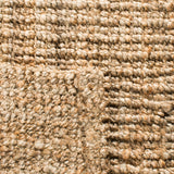 SAFAVIEH Area Rug 9x12 - Natural Fiber Collection - Large - Natural Brown, Handmade Jute, Farmhouse Style, Chunky Textured Thick Pile (NF447A)