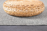 CAMILSON Easy Jute Rug 10x14, Indoor Outdoor Natural Color Fiber Area Rugs for Living Room Patio and Kitchen Rug, Sisal Boho Woven Design, Easy-Cleaning, Washable Outside Carpet Alfombras (10 x 14)