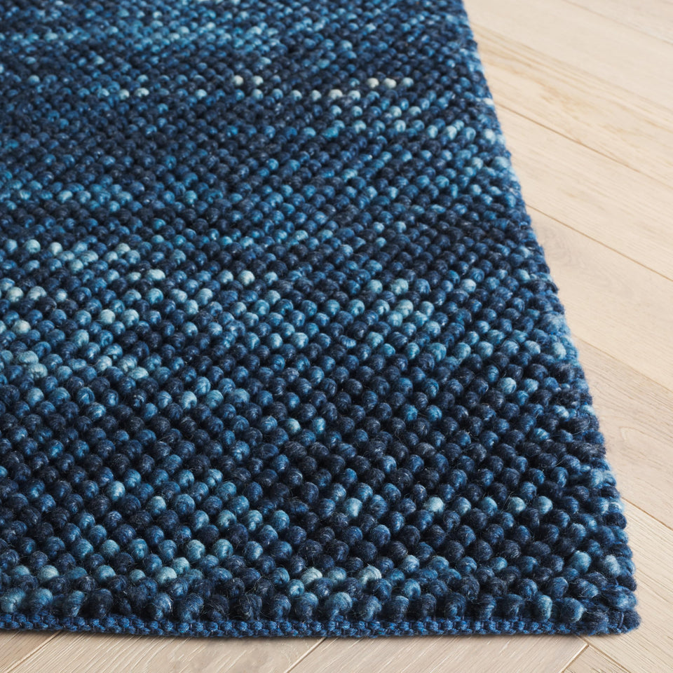 SAFAVIEH Area Rug 8x10 - Natura Collection - Large - Beige & Ivory, Handmade Wool Blend, Textured Design, Ideal for Living Room, Bedroom, Dining Space (NAT425B)