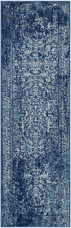 SAFAVIEH Evoke Collection Area Rug - 9' x 12', Ivory & Taupe, Oriental Distressed Design, Non-Shedding & Easy Care, Ideal for High Traffic Areas in Living Room, Bedroom (EVK256E)
