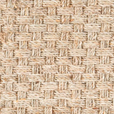 SAFAVIEH Area Rug 8x10 - Natural Fiber Collection - Large - Natural & Beige, Seagrass, Basketweave Pattern (NF114A)