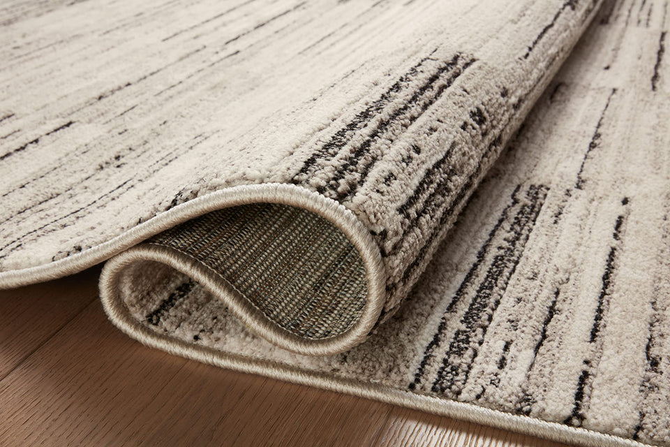 Loloi Darby Collection DAR-03 Sand/Charcoal 9'-2" x 13' Area Rug