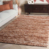 SAFAVIEH Area Rug 8x10 - Natura Collection - Large - Beige & Ivory, Handmade Wool Blend, Textured Design, Ideal for Living Room, Bedroom, Dining Space (NAT425B)