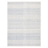 SAFAVIEH Area Rug 8x10 - Natura Collection - Large - Ivory, Handmade Wool, Moroccan Boho Fringe Design, Ideal for Living Room, Bedroom, Dining Space (NAT852B)