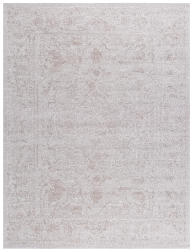 SAFAVIEH Area Rug 9x12 - Reflection Collection - Large - Cream & Ivory, Non-Shedding & Easy Cleaning, Ideal for Living Room, Bedroom, Dining Space (RFT665D)
