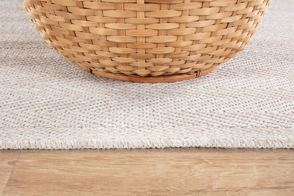 CAMILSON Easy Jute Rug 10x14, Indoor Outdoor Natural Color Fiber Area Rugs for Living Room Patio and Kitchen Rug, Sisal Boho Woven Design, Easy-Cleaning, Washable Outside Carpet Alfombras (10 x 14)