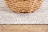 CAMILSON Easy Jute Rug 10x14, Indoor Outdoor Natural Color Fiber Area Rugs for Living Room Patio and Kitchen Rug, Sisal Boho Woven Design, Easy-Cleaning, Washable Outside Carpet Alfombras (10 x 14)