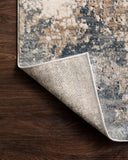 Loloi Teagan Collection TEA-03 Ivory/Sand 9'-9" x 13'-6" Area Rug, Large, Soft Neutral Rug, High-Traffic for Living Room, Bedroom, Home Office, Dining Area