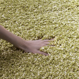 SAFAVIEH Area Rug 8x10 - California Shag Collection - Large - Beige, Non-Shedding & Easy Cleaning, Ultra Plush Thick Pile, Ideal for Living Room, Bedroom, Dining Space (SG151-1313)