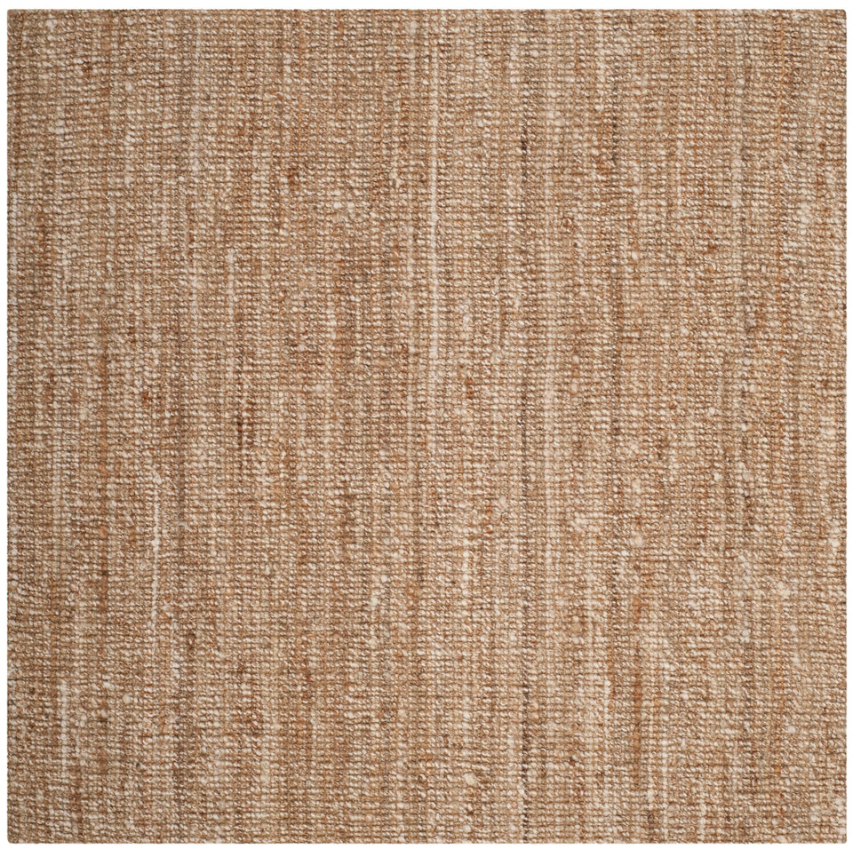 SAFAVIEH Area Rug 9x12 - Natural Fiber Collection - Large - Natural Brown, Handmade Jute, Farmhouse Style, Chunky Textured Thick Pile (NF447A)