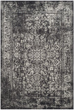 SAFAVIEH Evoke Collection Area Rug - 9' x 12', Ivory & Taupe, Oriental Distressed Design, Non-Shedding & Easy Care, Ideal for High Traffic Areas in Living Room, Bedroom (EVK256E)