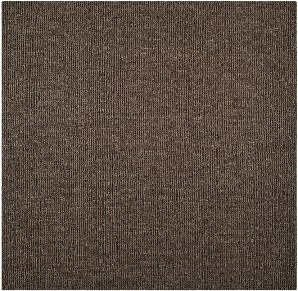 SAFAVIEH Area Rug 9x12 - Natural Fiber Collection - Large - Natural Brown, Handmade Jute, Farmhouse Style, Chunky Textured Thick Pile (NF447A)