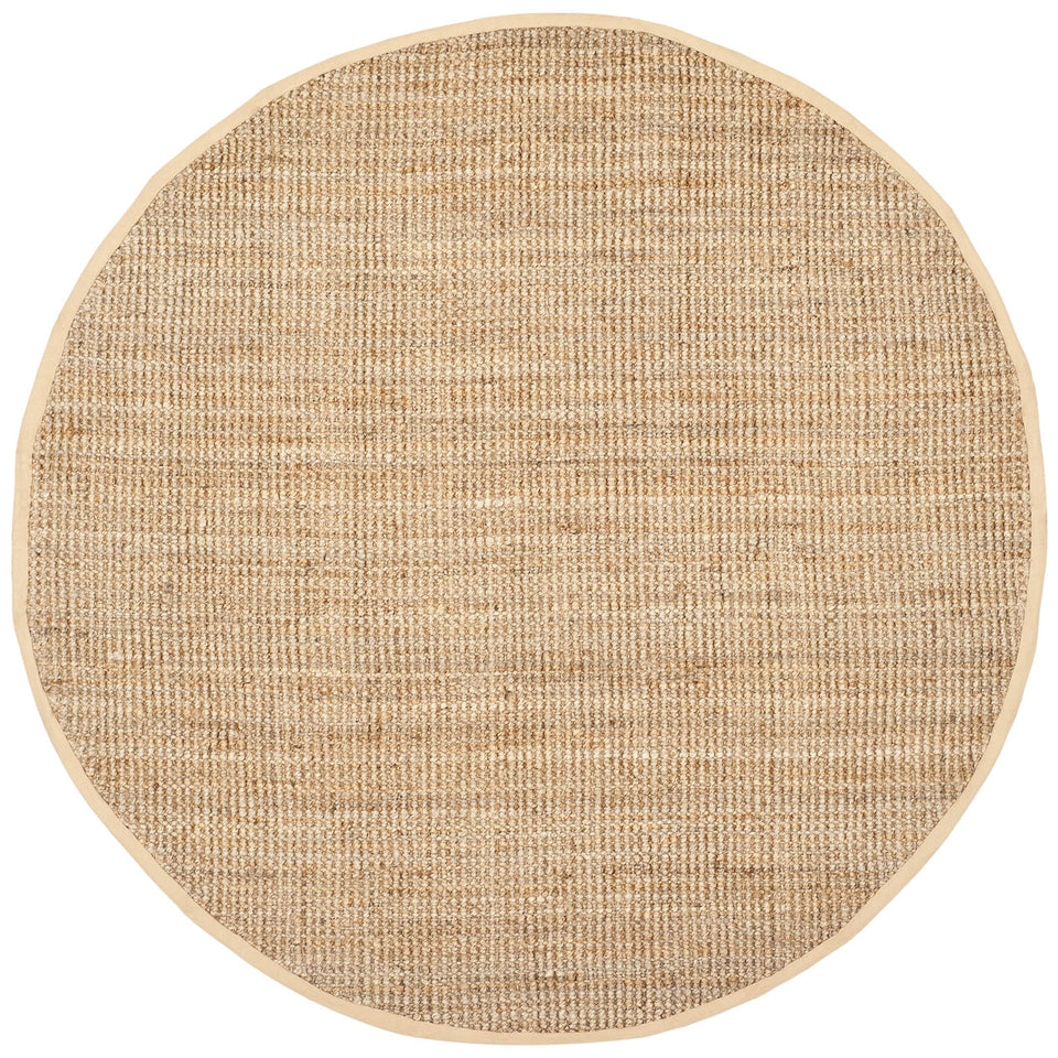 SAFAVIEH Area Rug 9x12 - Natural Fiber Collection - Large - Natural Brown, Handmade Jute, Farmhouse Style, Chunky Textured Thick Pile (NF747A)